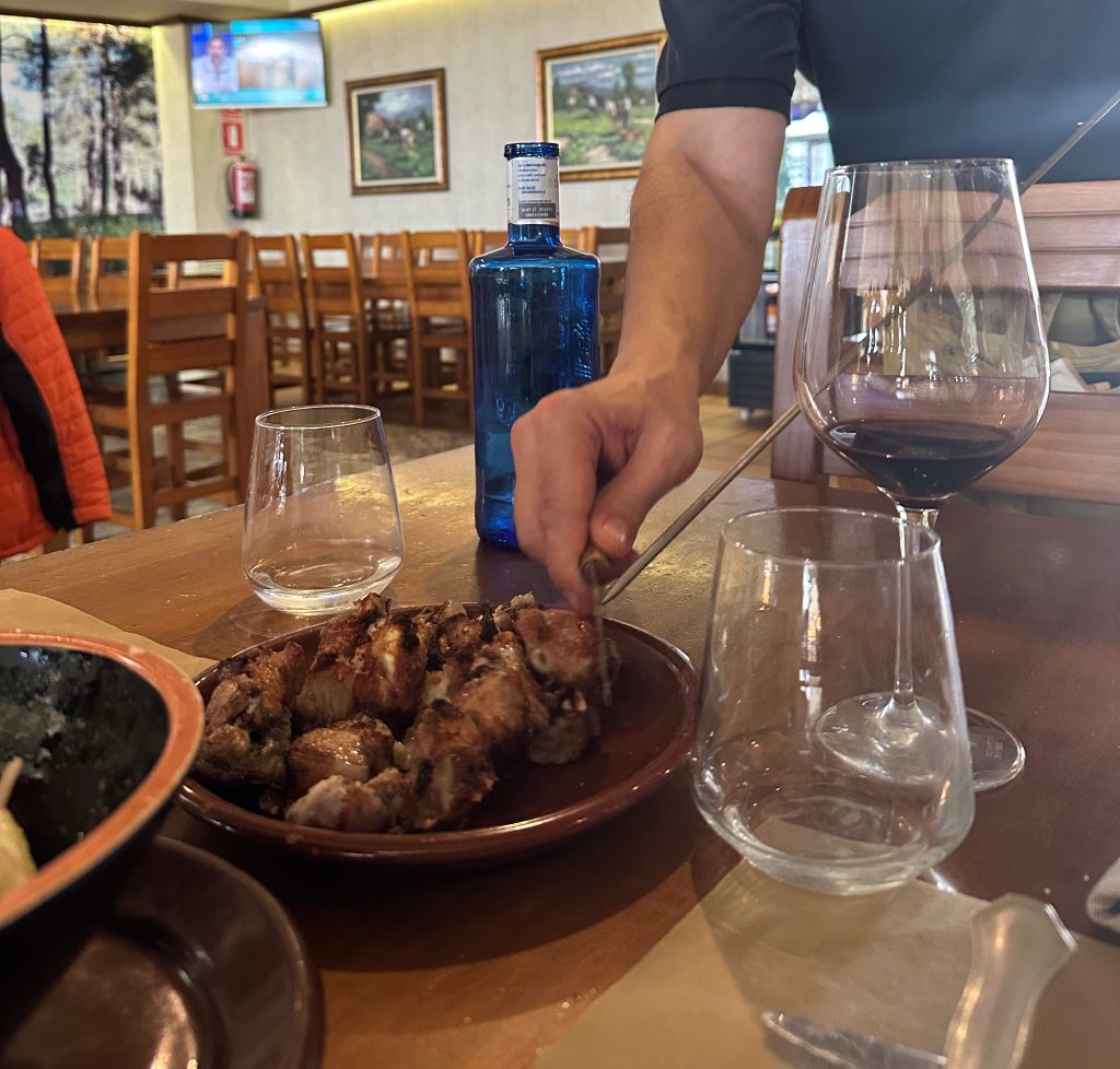 La sensación de comerse Castilla en Mesón Asador&nbsp;Carlos